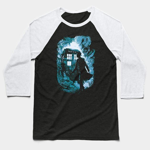 The doctor Baseball T-Shirt by kharmazero